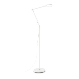 [8021696272085] Lampada da terra Futura bianca - L 670 x H 1450 x P 250 mm
