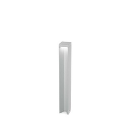 [8021696306865] Lampada da terra KURT grigia 3000K - L85xH650xP85mm