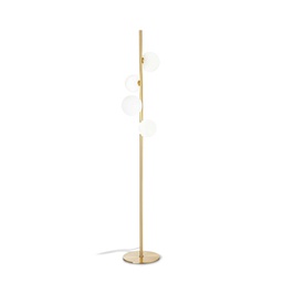 [8021696277967] Lampada da terra Perlage PT4 Bianco - L 320 x H 1640 x P 295 mm