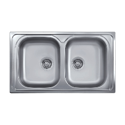 [EFFEZ94158] Lavello 86x50 2 vasche SAXT322 EFFEZ