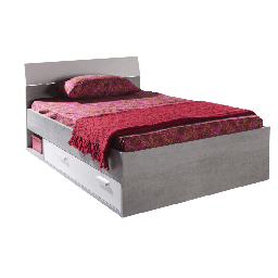 [2007881] Letto Mi Piace 1 piazza e mezza con 2 cassetti