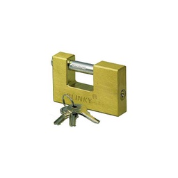 [20042794] Lucchetto blinky per serrande in ottone pesante da 75 mm