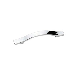 [FZ27802] Maniglia Cromata in Plastica per Mobile Y801 Misura 128 mm
