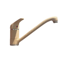 [FZ84196] Miscelatore da cucina monocomando granito sabbia 15x23x5 cm