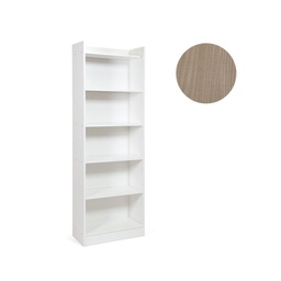 [A15575] Mobile Libreria colore olmo 6 ripiani h. 180x64x29 cm (ALESSIA)