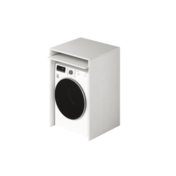 [AZ25260] Mobile coprilavatrice con ripiano scorrevole colore Bianco H105x71x65cm