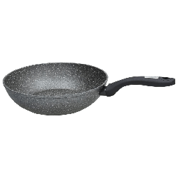 [WI758Q2AMNF] Mythos Wok 28 cm in alluminio grigio