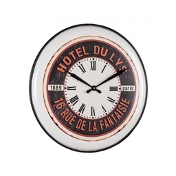 [B0181865] Orologio da parete in ferro Dulys