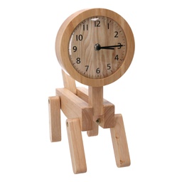 [V1869820000] Orologio legno naturale cm 25x12h34