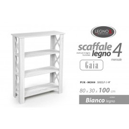 [GIC802010] PUR-SCAFFALE A 3 MEN 80*30*100  18P7-3-W