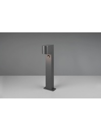 [TRIO514260142] Paletto Basso Giardino 1xGU10 Roya Antracite IP44 Sensore Movimento Trio Lighting
