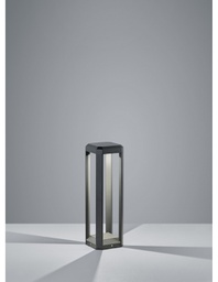 [TRIO522360142] Paletto Basso Led per Esterno Logone Antracite IP65 Trio Lighting