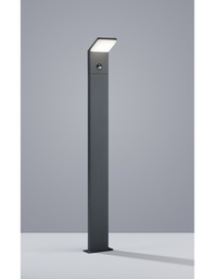 [TRIO421169142] Palo per Esterno Pearl Led IP54 Antracite con Sensore Movimento Trio Lighting