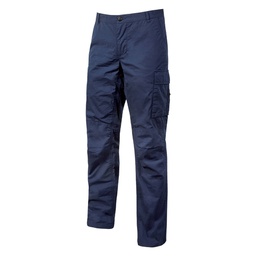 [DFL1066804] Pantalone Da Lavoro 'Ocean' L - Colore Blue Westlake