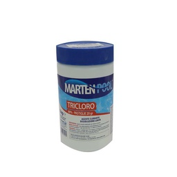 [1944883] Pastiglie da 20 grammi di tricloro a lento rilascio - confezione da 1 kg - marca Marten