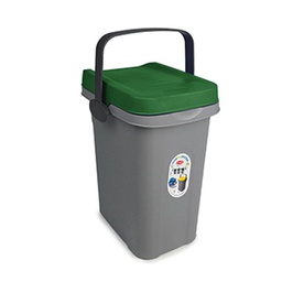 [20005291] Pattumiera Home Eco System 7 Lt Verde