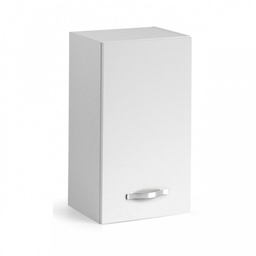[A10418] Pensile per cucina componibile bianco frassinato Cm 30x32xH 72 1 anta