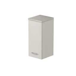 [AZ25185] Pensile per lavanderia 1 anta con ripiano colore Bianco H77x36x38cm