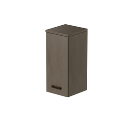 [AZ25178] Pensile per lavanderia 1 anta con ripiano colore Fango H77x36x38cm