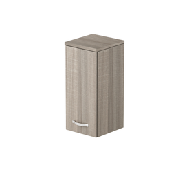 [AZ25192] Pensile per lavanderia 1 anta con ripiano colore Olmo H77x36x38cm