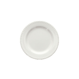 [20041388] Piatto dessert Linea Shabby Colette bianco 20,5 cm