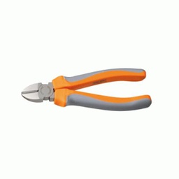 [1936809] Pinza tronchesi elettricista CRV antiscivolo con tagliente diagonale da 160mm.