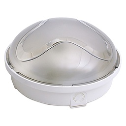 [DFL8087980] Plafoniera 'Tonda' Calotta Opalina - Luce Naturale