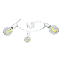 [1932752] Plafoniera 3xE27 Montatura Verniciata Bianco E-Energy Daniela