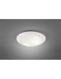 [TRIOR60502031] Plafoniera Da Esterno Camaro Bianco Opaco IP54 Ø33 cm Trio Lighting