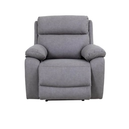 [FZ98941] Poltrona Siviglia recliner elettrico Nabuk light grey