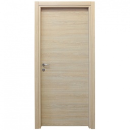 [CAP6580] (2c) Porta Mod. Microtec Cm. 210 x 90 Rovere Sbiancato