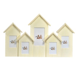 [V5030170000] Portafoto muro casette multiplo 4p cm46,5x28,5x4