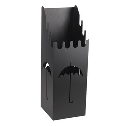[V3504690000] Portaombrelli metallo nero quadro cm15,5x15,5h49