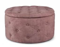 [B0748297] Pouf Cont. P.Scarpe Ernestine Dark Rose