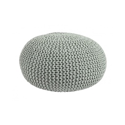 [B0720738] Pouf intrecciato menta bizzotto cm 80