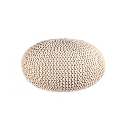 [B0720184] Pouf intrecciato sabbia bizzotto cm 80