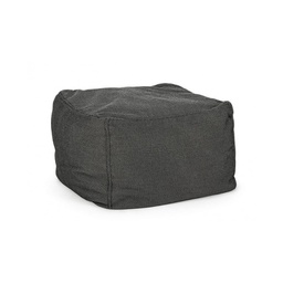 [2000853] Pouf per esterno in tessuto Antracite SPARROW 50x50x h36 cm