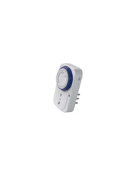 [034472] Presa Temporizzata Giornaliera Electraline Bianco 2P+T 16A Bipasso: Il Complemento Ideale per la Tua Casa!