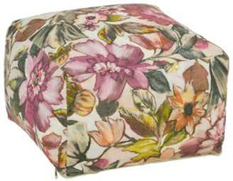 [V9152510000] Puff tessuto fantasia nl-0417 cm. 53 x 53 h 35