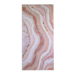 [V4616390000] Quadro legno rosa rettangolare cm 150x70h3
