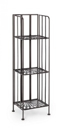 [B0740483] Scaffale 3P Ray Marrone 34X30X114H  