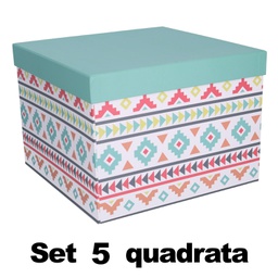 [V1230510000] Scatola cartone 1-5 multicolor quadro cm 27