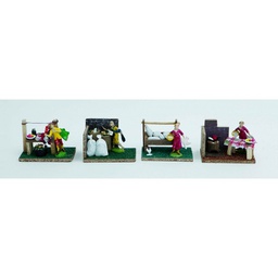[048409] Scena mercato per presepe  CM.14X8X10H assosortito pz 1