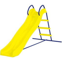 [1941159] Scivolo da giardino in acciaio Blu e Giallo 185x95x h105 cm