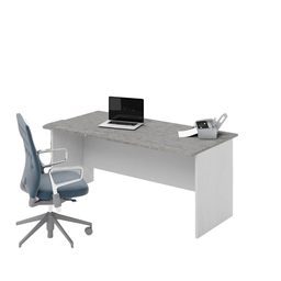 [AZ26465] Scrivania da ufficio  colore Cemento H74x160x80cm
