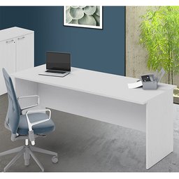 [1925902-A] Scrivania ufficio colorazione bianca 160 x 80 x H 74 cm