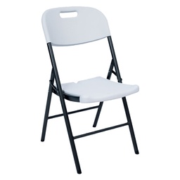 [DFL6130653] Sedia Pic Nic Pieghevole 'Party' Cm 55 X 46 H 87 Cm - Col.Bianco