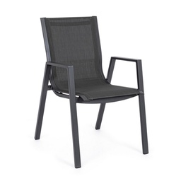 [B0663209] Sedia con braccioli Pelagius antracite