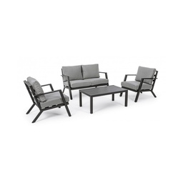 [B0663097] Set da giardino salotto antracite YK13 4 pezzi