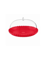 [2006267] Set tortiera piccola Guzzini Tiffany rossa